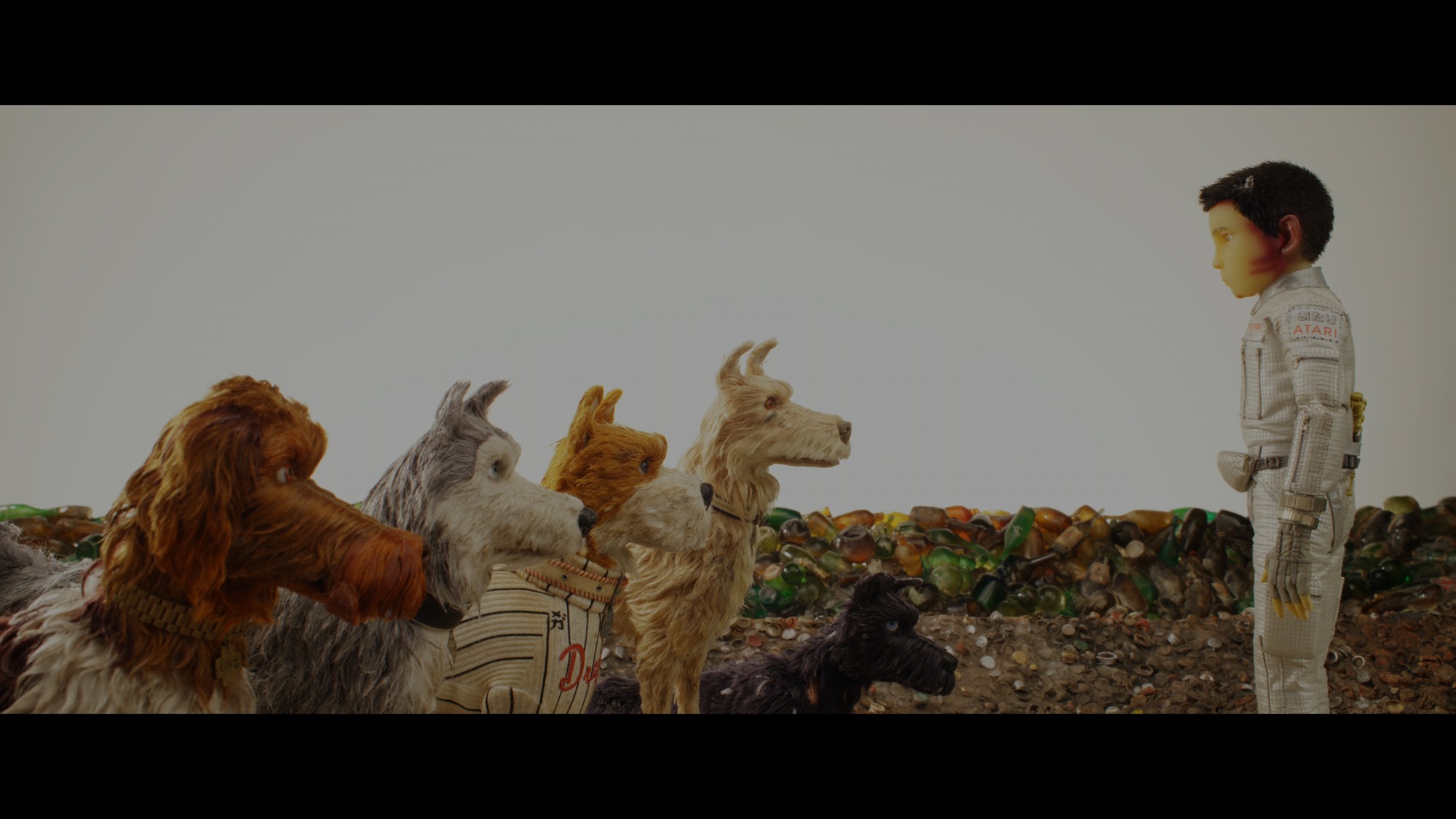 Screen capture from Isle of Dogs