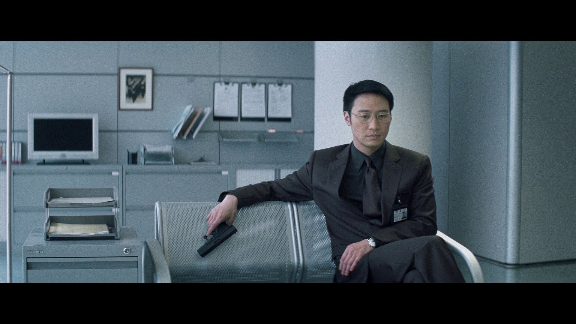 Screen capture from The Infernal Affairs Trilogy