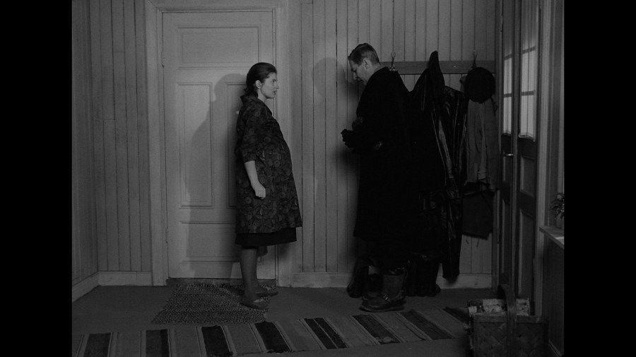 Screen capture from Winter Light