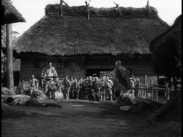 Screen capture from Seven Samurai