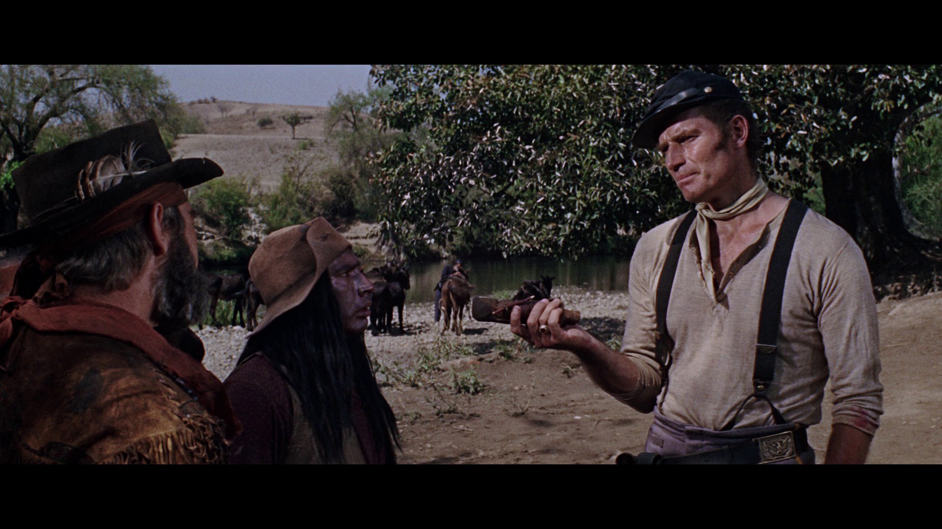 Screen capture from Major Dundee