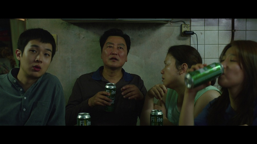 Screen capture from Parasite