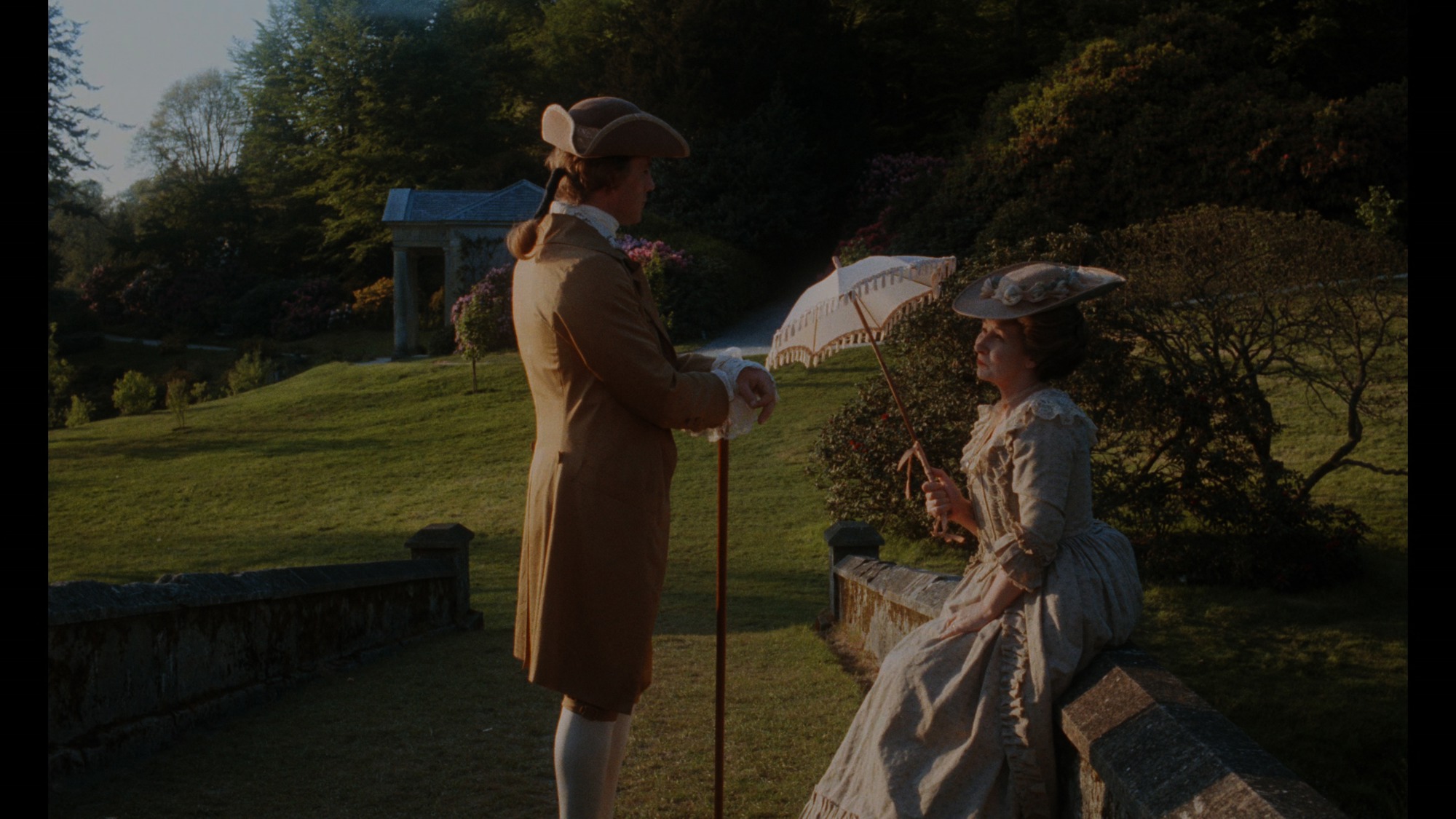 Screen capture from Barry Lyndon