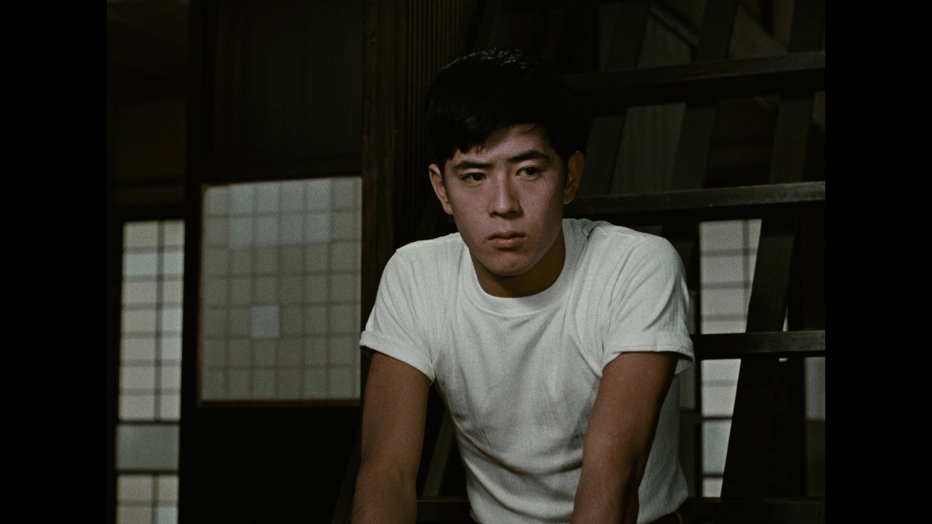 Screen capture from A Story of Floating Weeds / Floating Weeds: Two Films by Yasujiro Ozu