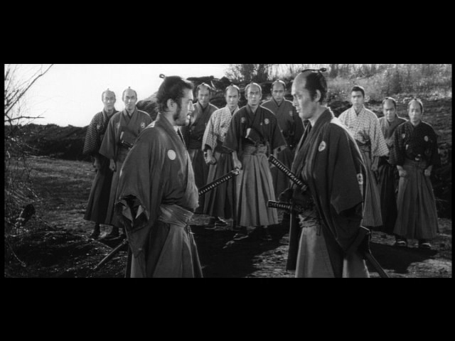Screen capture from Sanjuro
