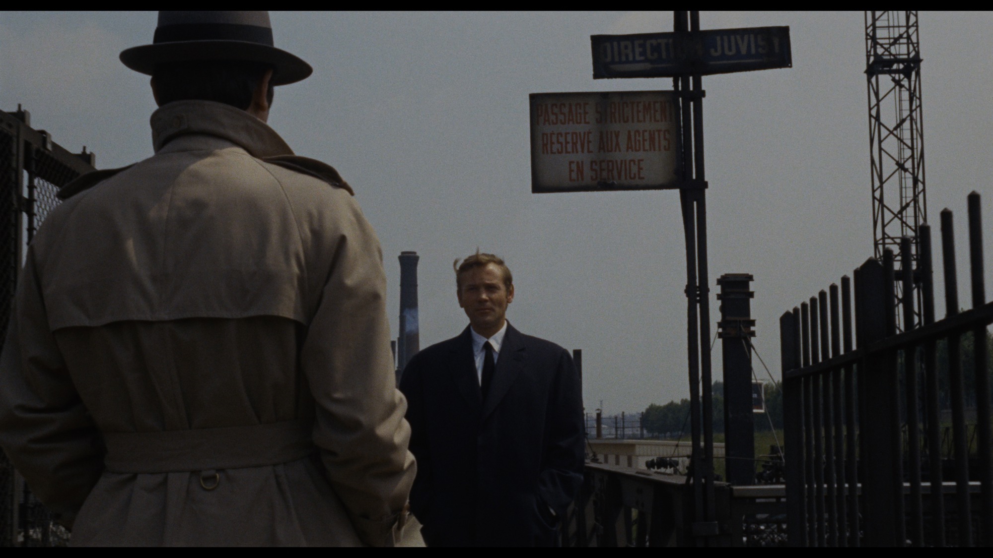 Screen capture from Le samouraï