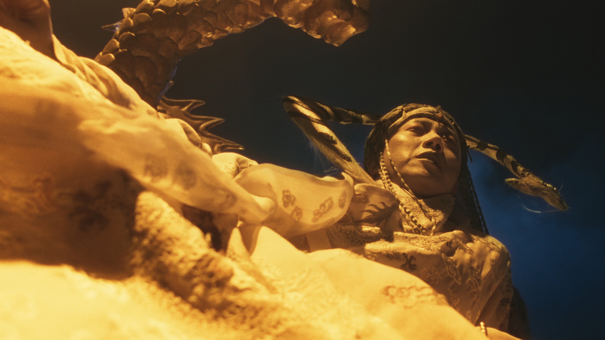 Screen capture from The Heroic Trio / Executioners