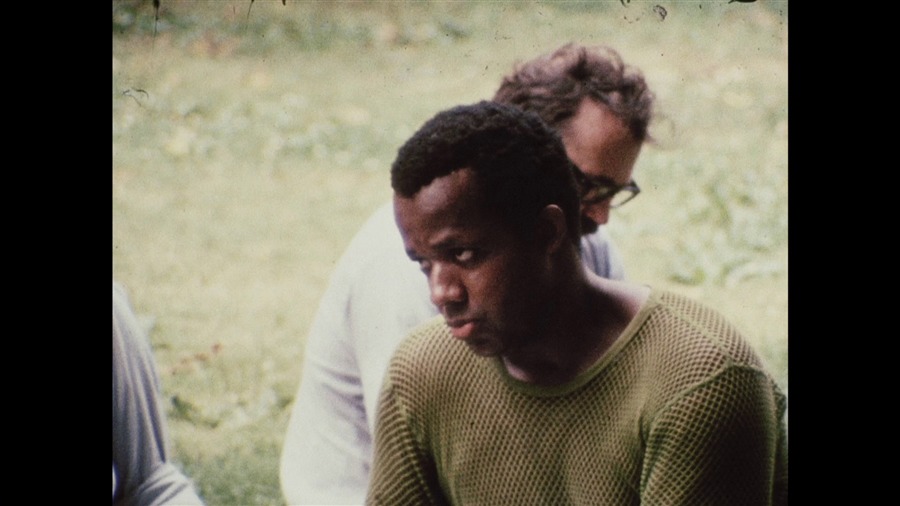Screen capture from Symbiopsychotaxiplasm: Two Takes by William Greaves