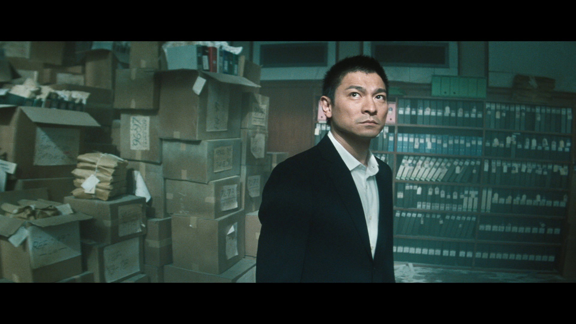 Screen capture from The Infernal Affairs Trilogy