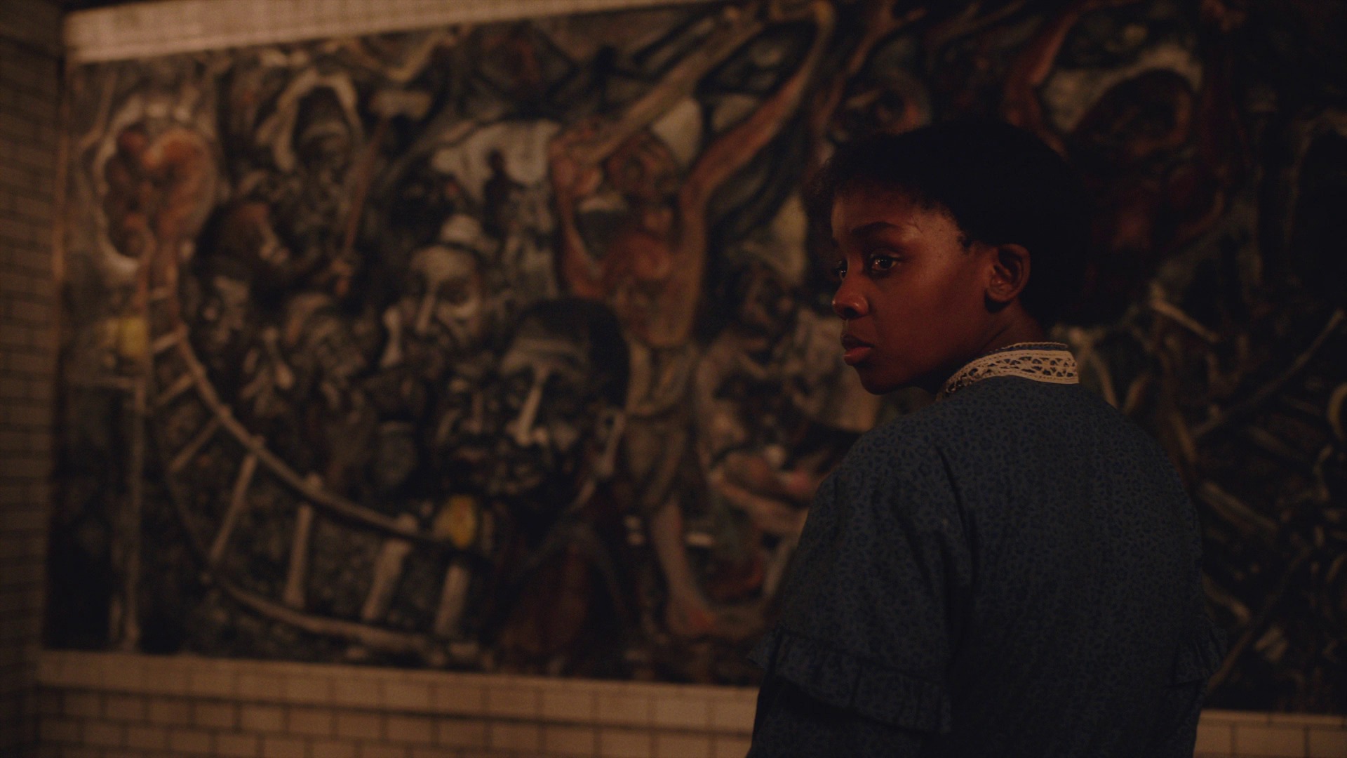 Screen capture from The Underground Railroad