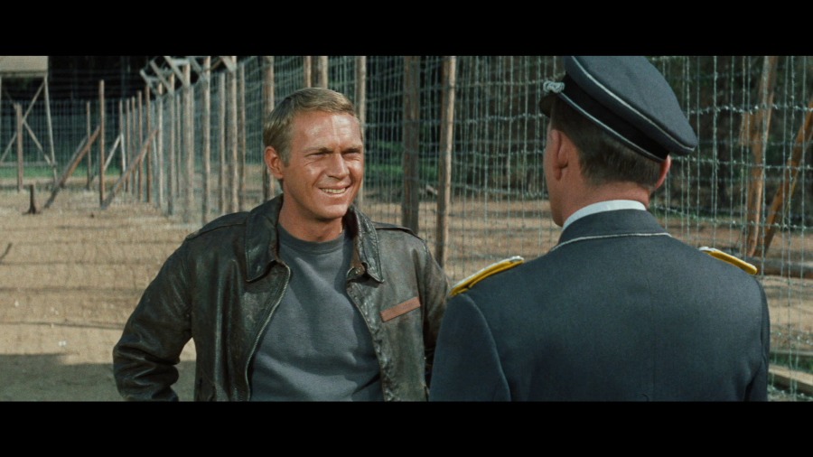 Screen capture from The Great Escape