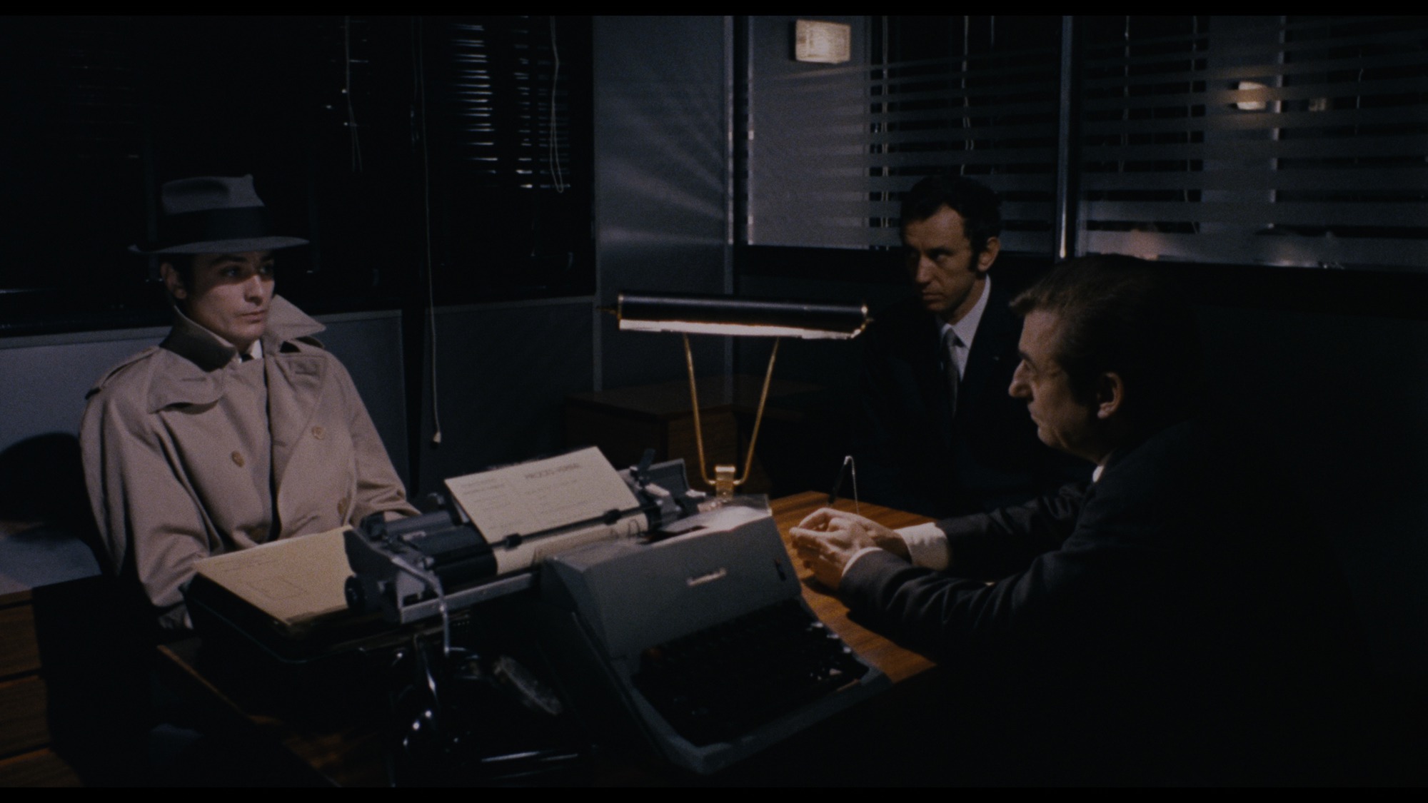Screen capture from Le samouraï