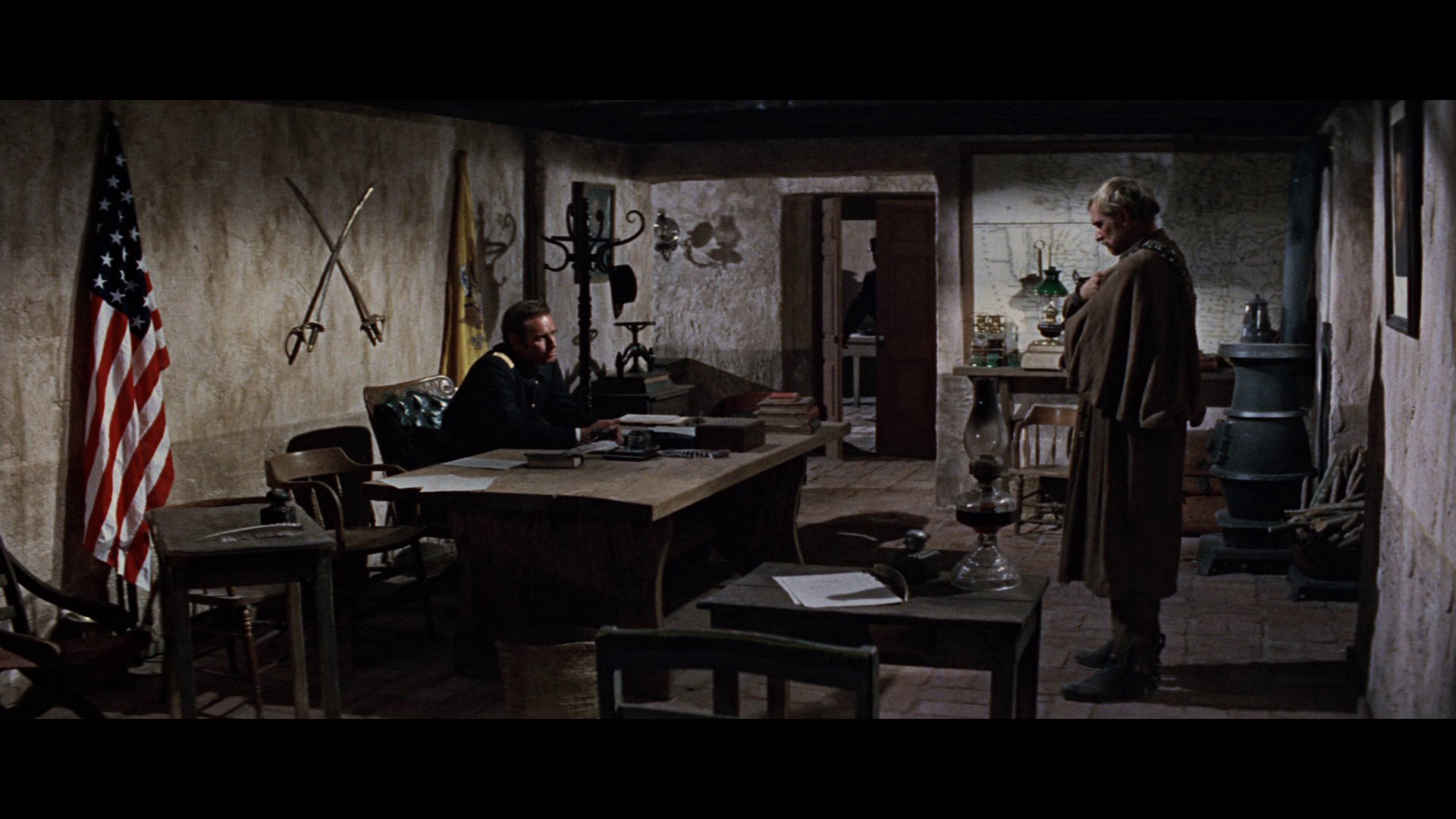 Screen capture from Major Dundee