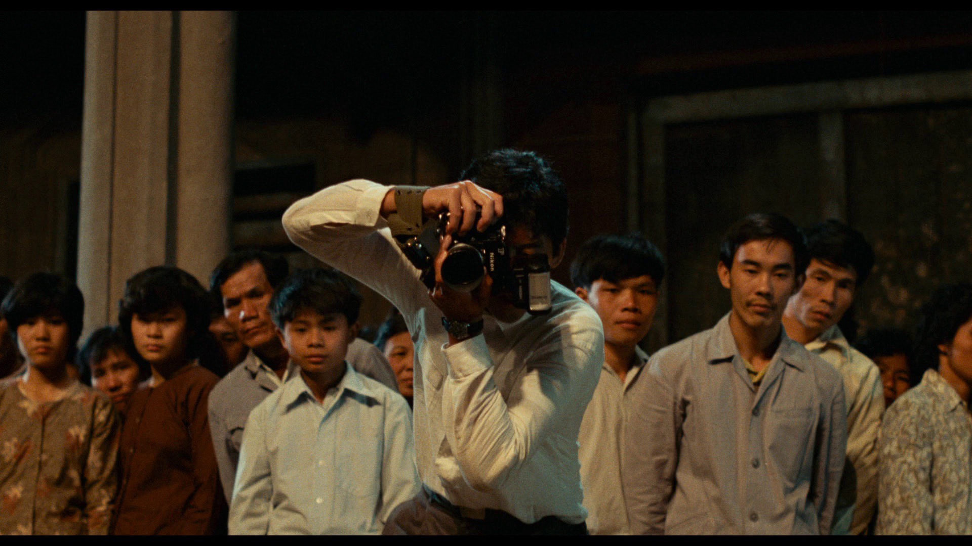 Screen capture from Boat People