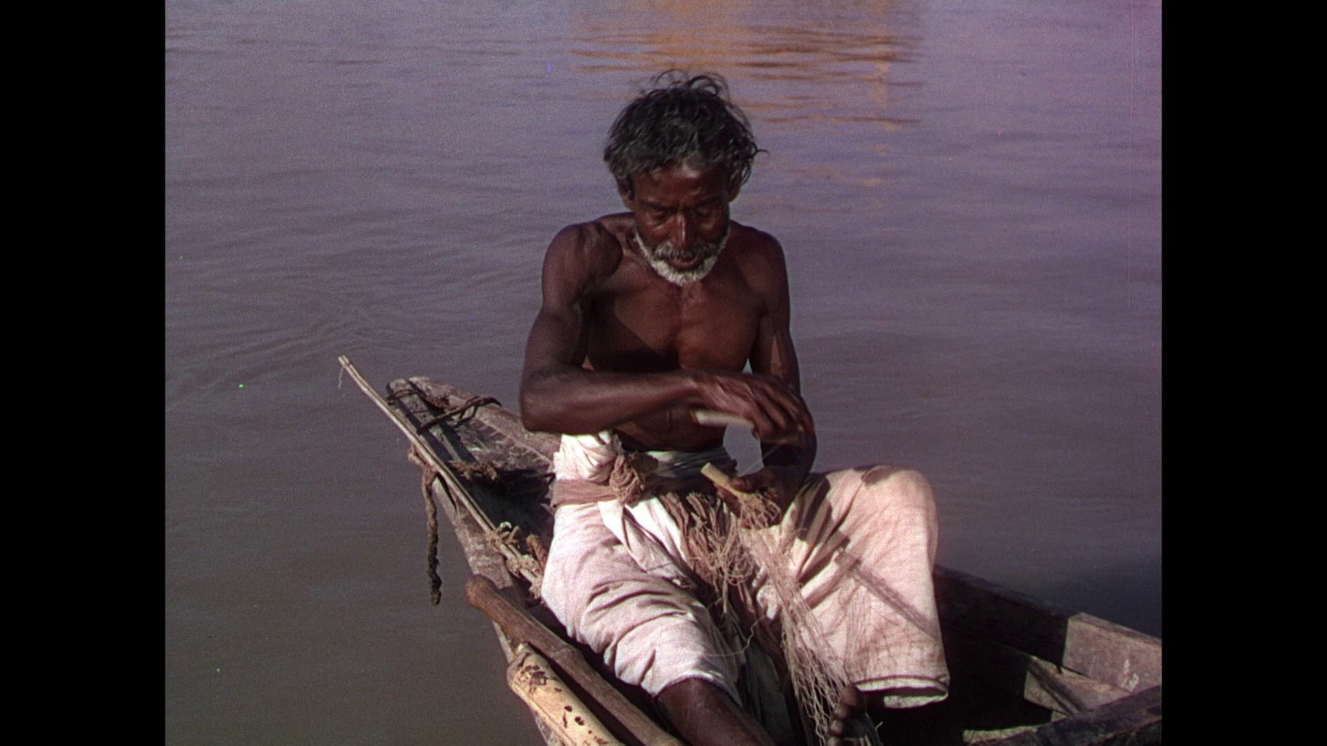 Screen capture from The River