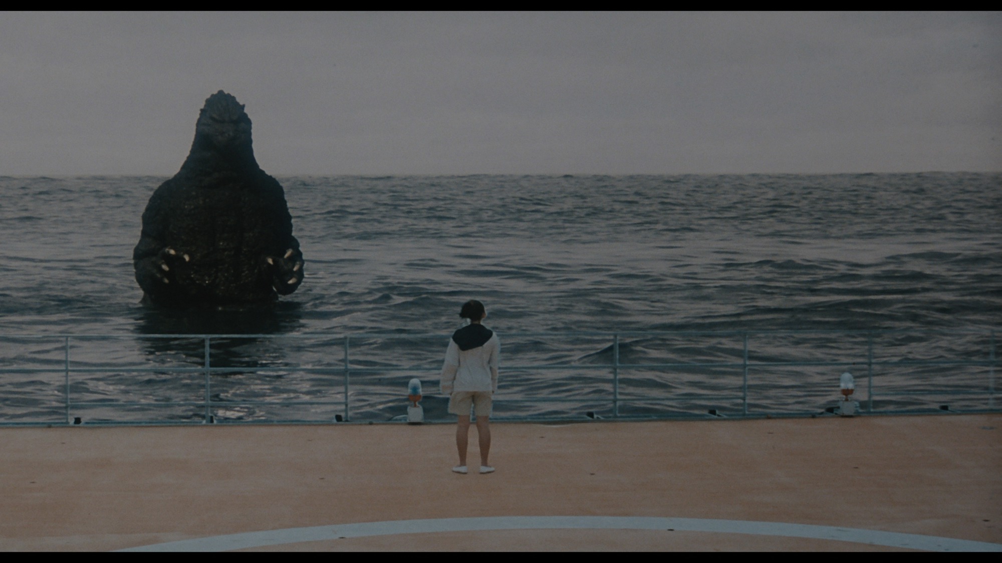 Screen capture from Godzilla vs. Biollante