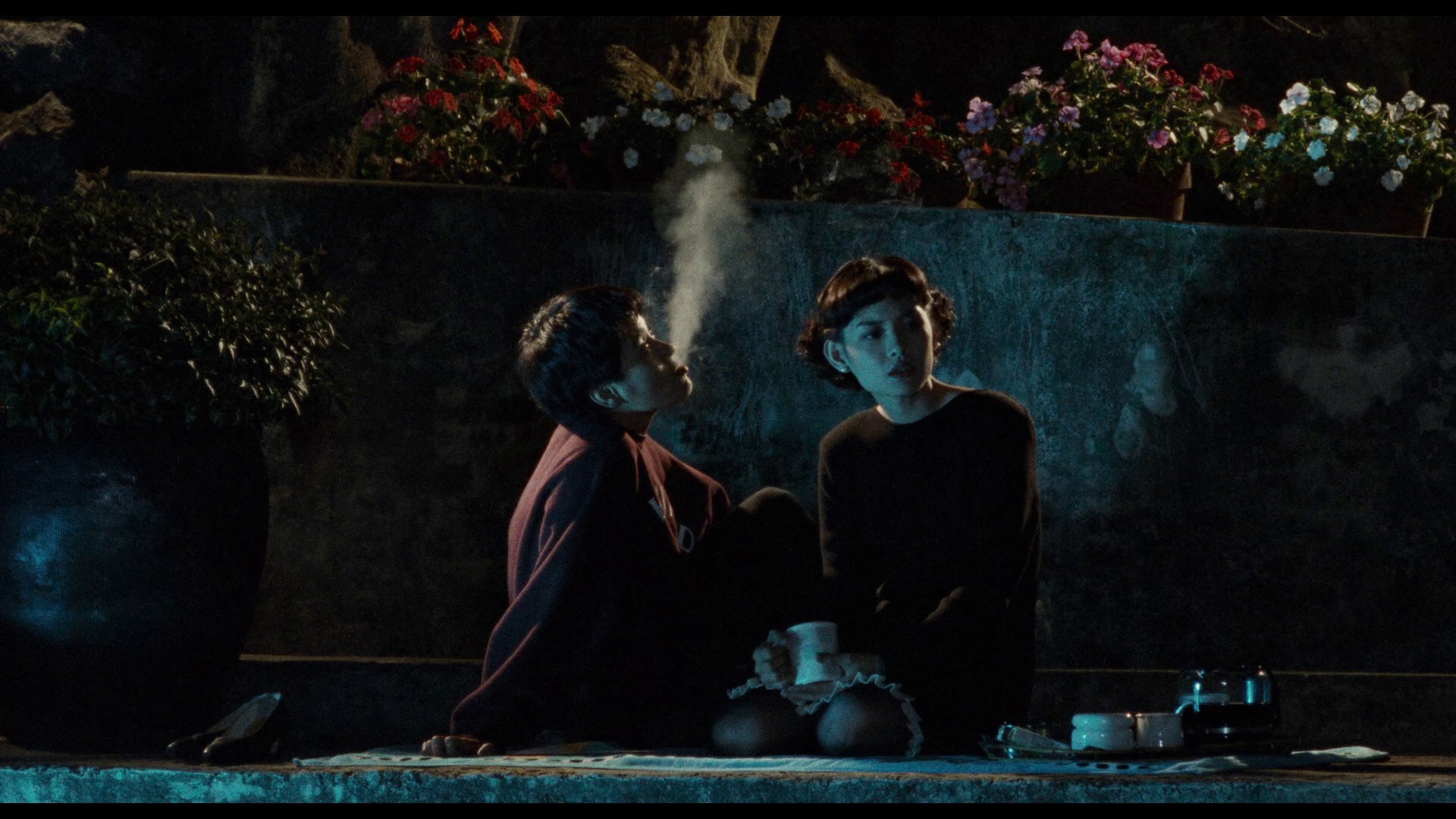 Screen capture from A Confucian Confusion / Mahjong: Two Films by Edward Yang