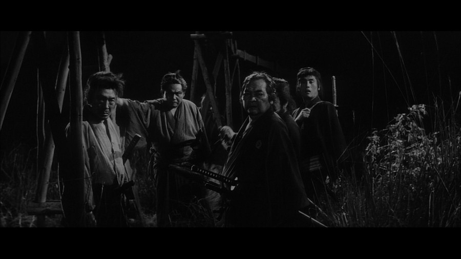 Screen capture from Three Outlaw Samurai