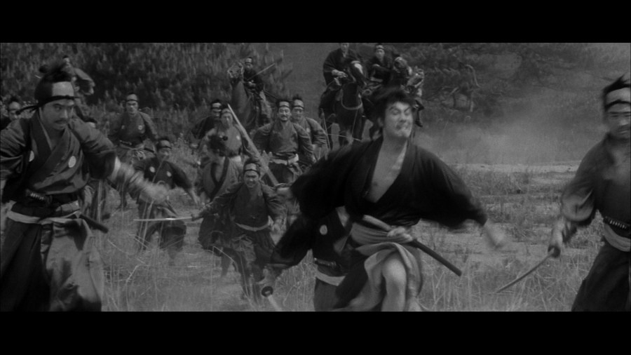 Screen capture from Three Outlaw Samurai