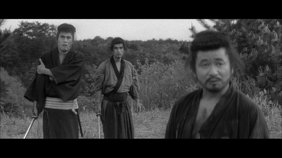 Screen capture from Three Outlaw Samurai