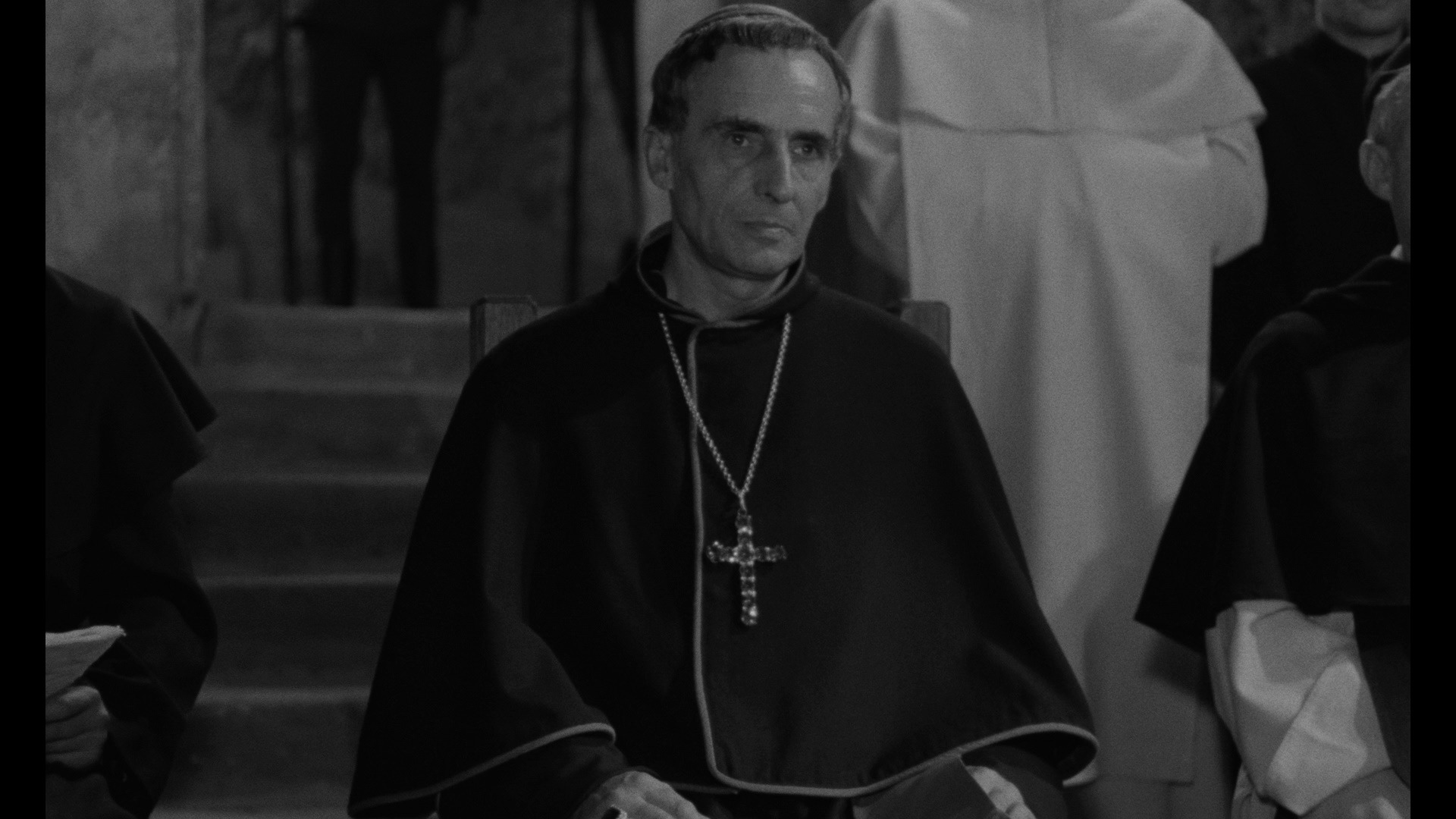 Screen capture from The Trial of Joan of Arc