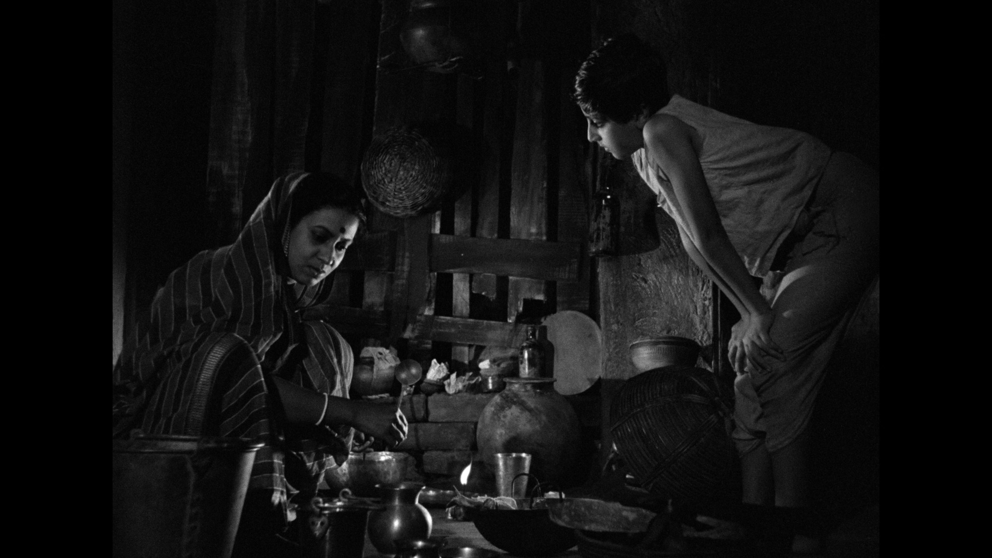 Screen capture from Aparajito
