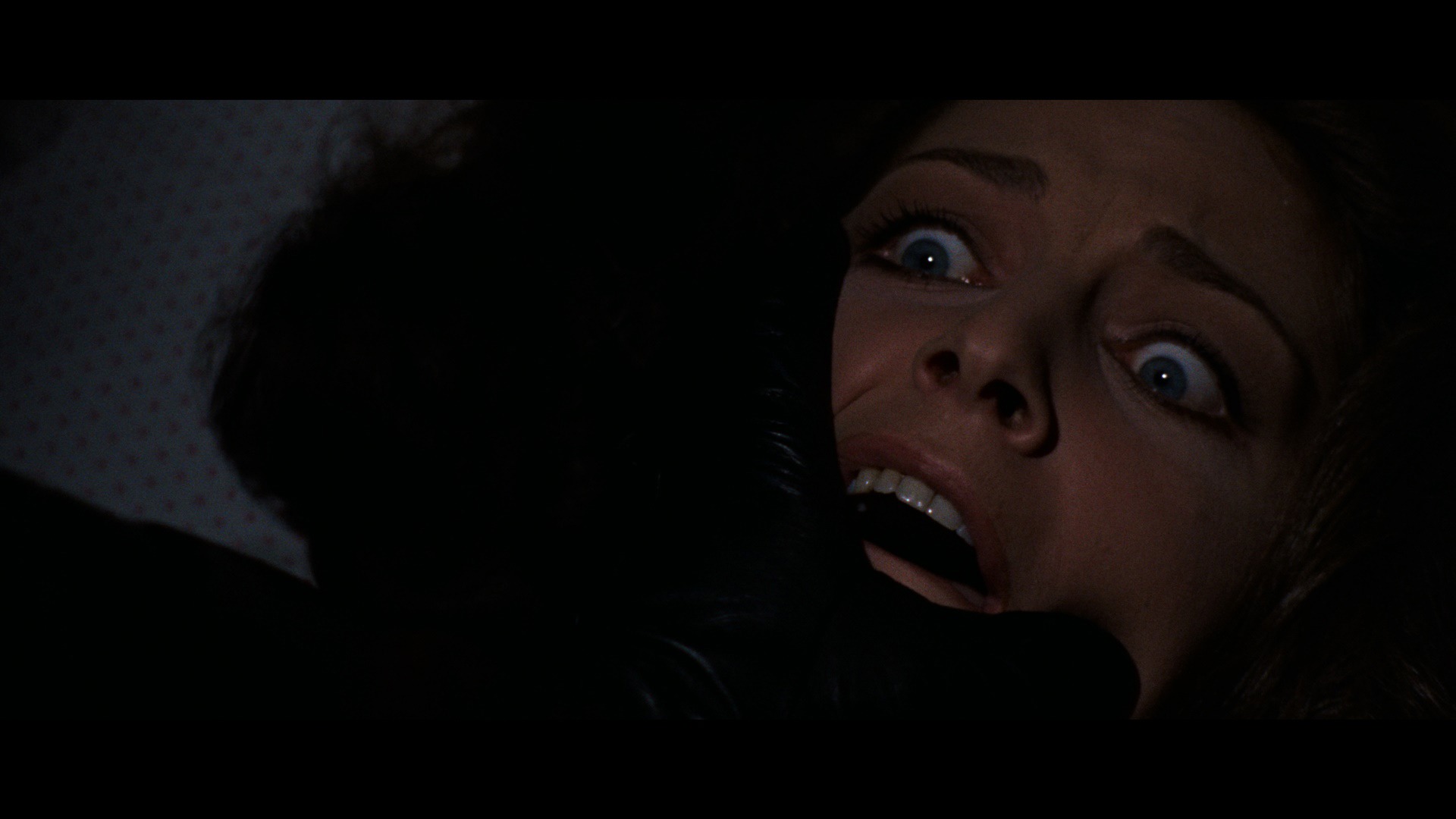 Screen capture from The Bird with the Crystal Plumage