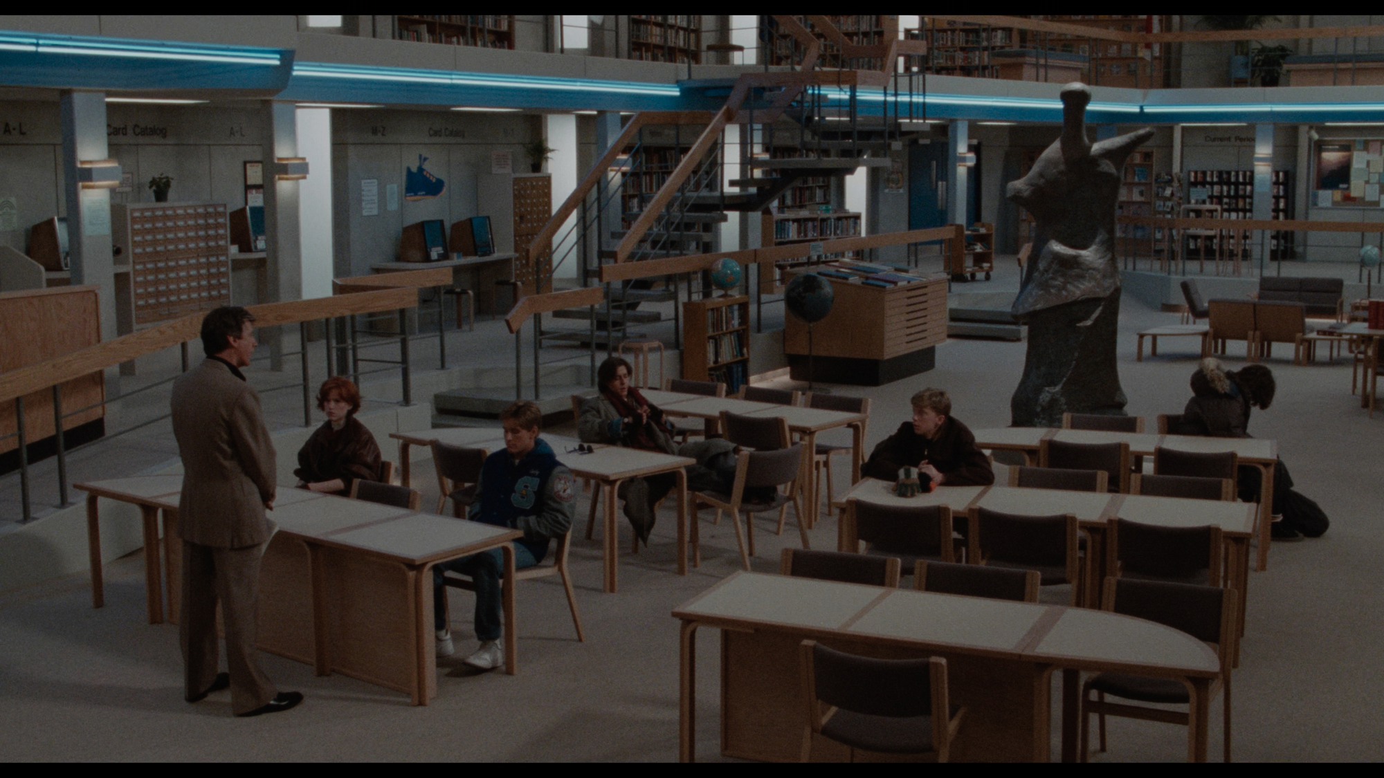 Screen capture from The Breakfast Club