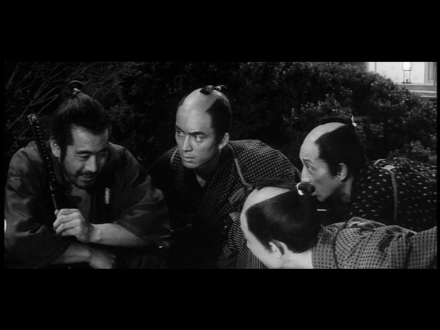 Screen capture from Sanjuro