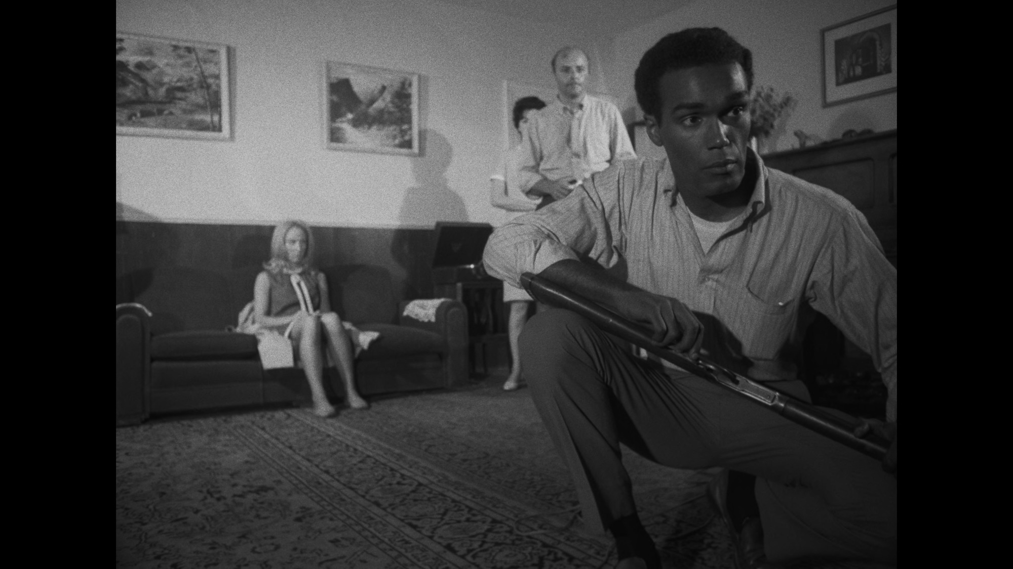 Screen capture from Night of the Living Dead