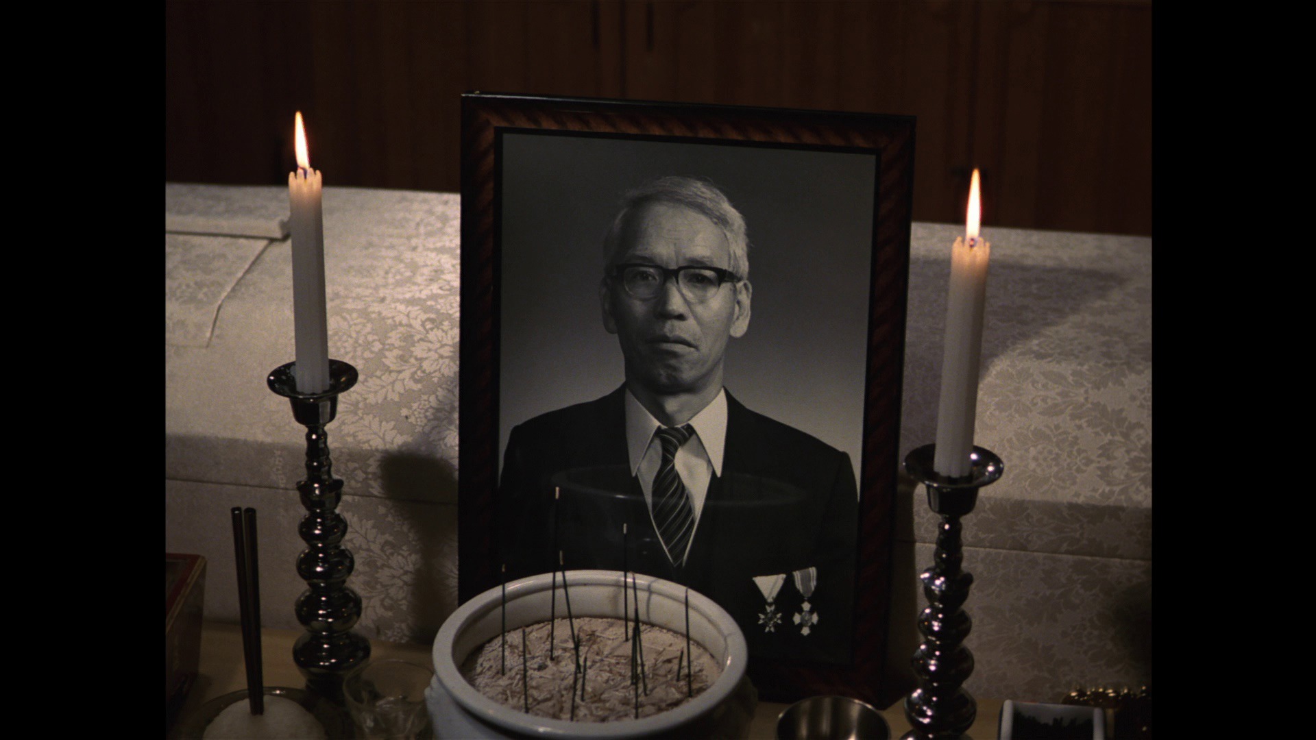 Screen capture from The Funeral