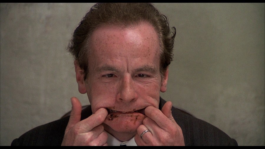 Screen capture from Salo, or the 120 Days of Sodom