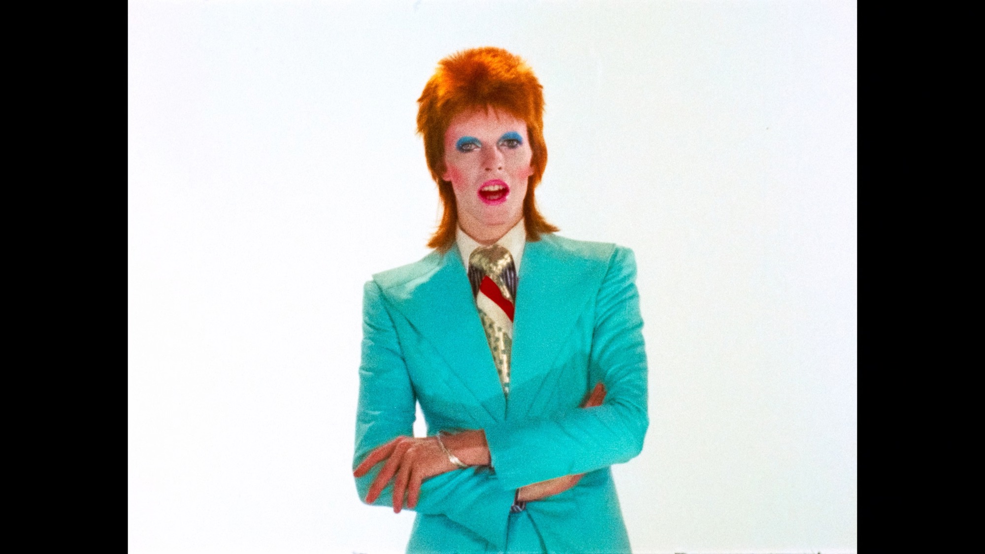 Screen capture from Moonage Daydream