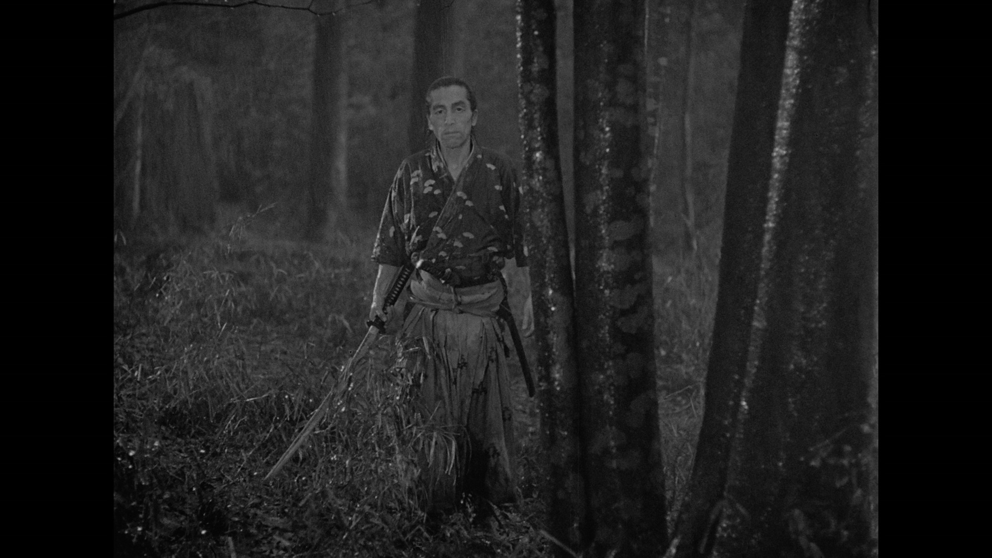 Screen capture from Seven Samurai
