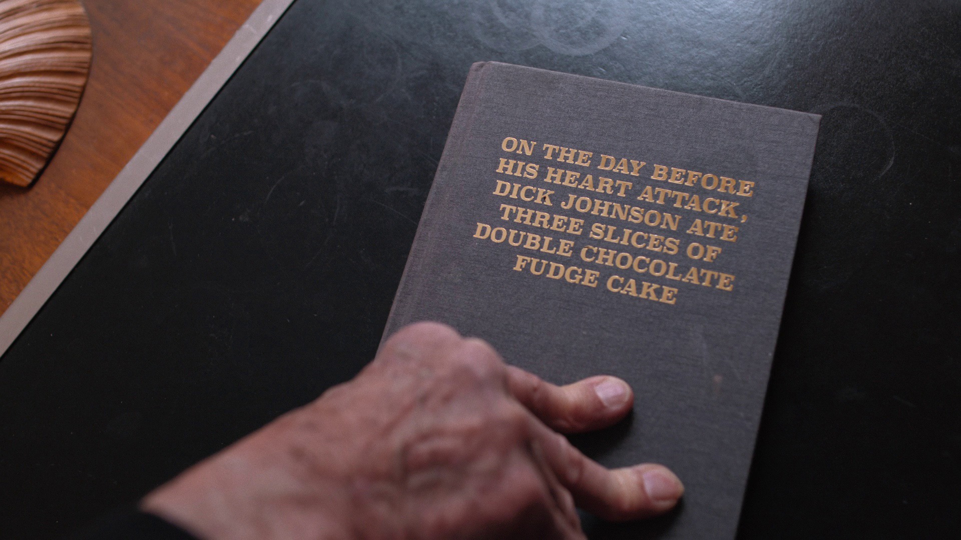 Screen capture from Dick Johnson Is Dead