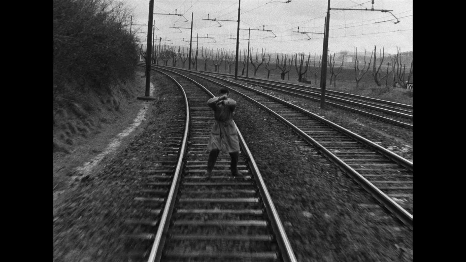 Screen capture from The Railroad Man