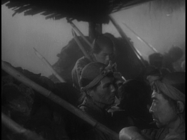 Screen capture from Seven Samurai