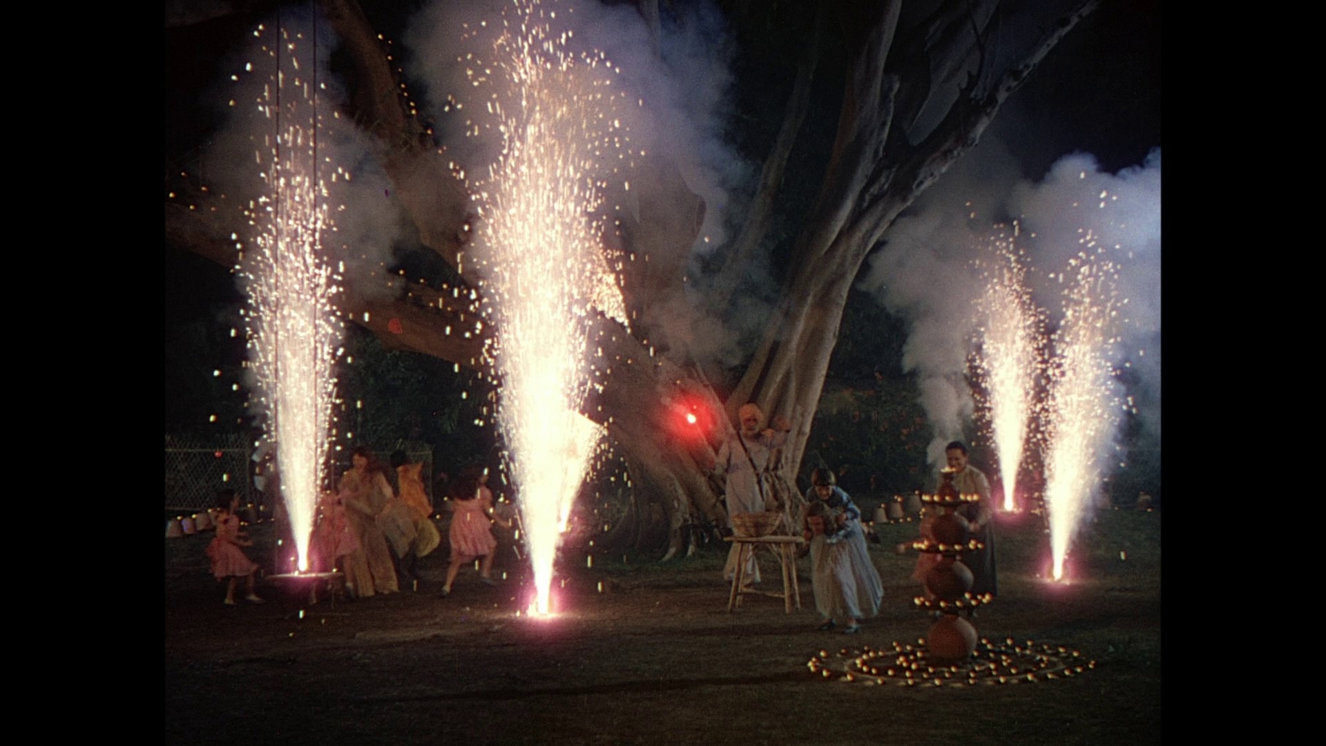 Screen capture from The River