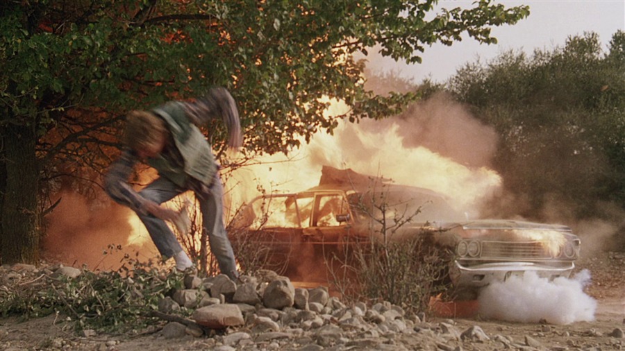 Screen capture from The Hit