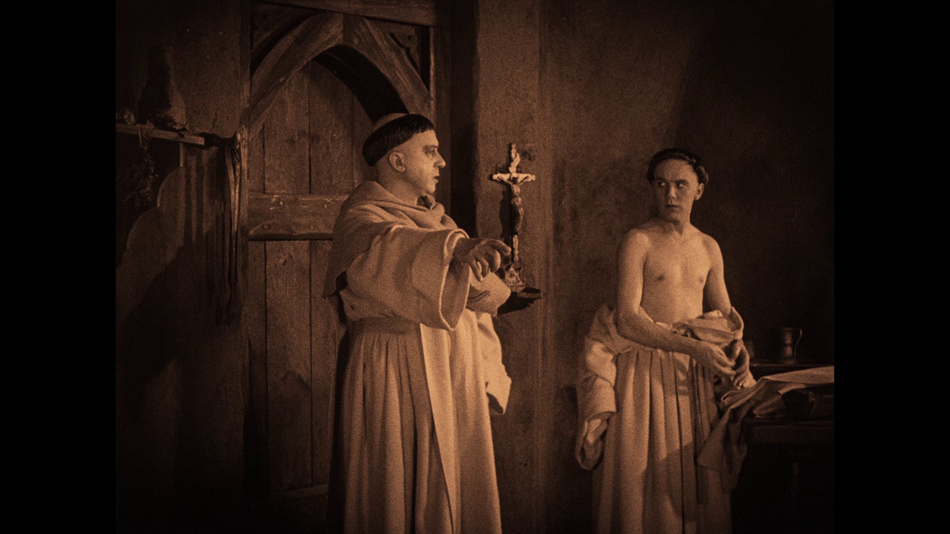Screen capture from Häxan