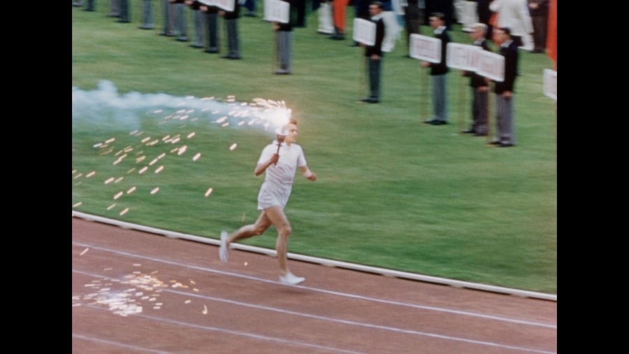 Screen capture from 100 Years of Olympic Films