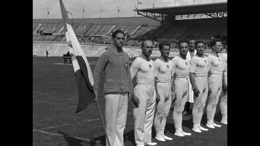 Screen capture from 100 Years of Olympic Films