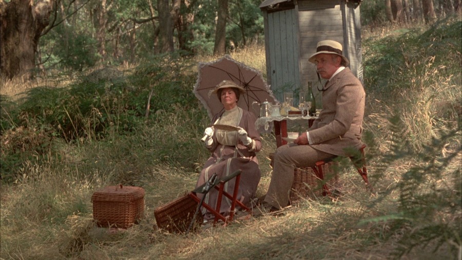 Screen capture from Picnic at Hanging Rock