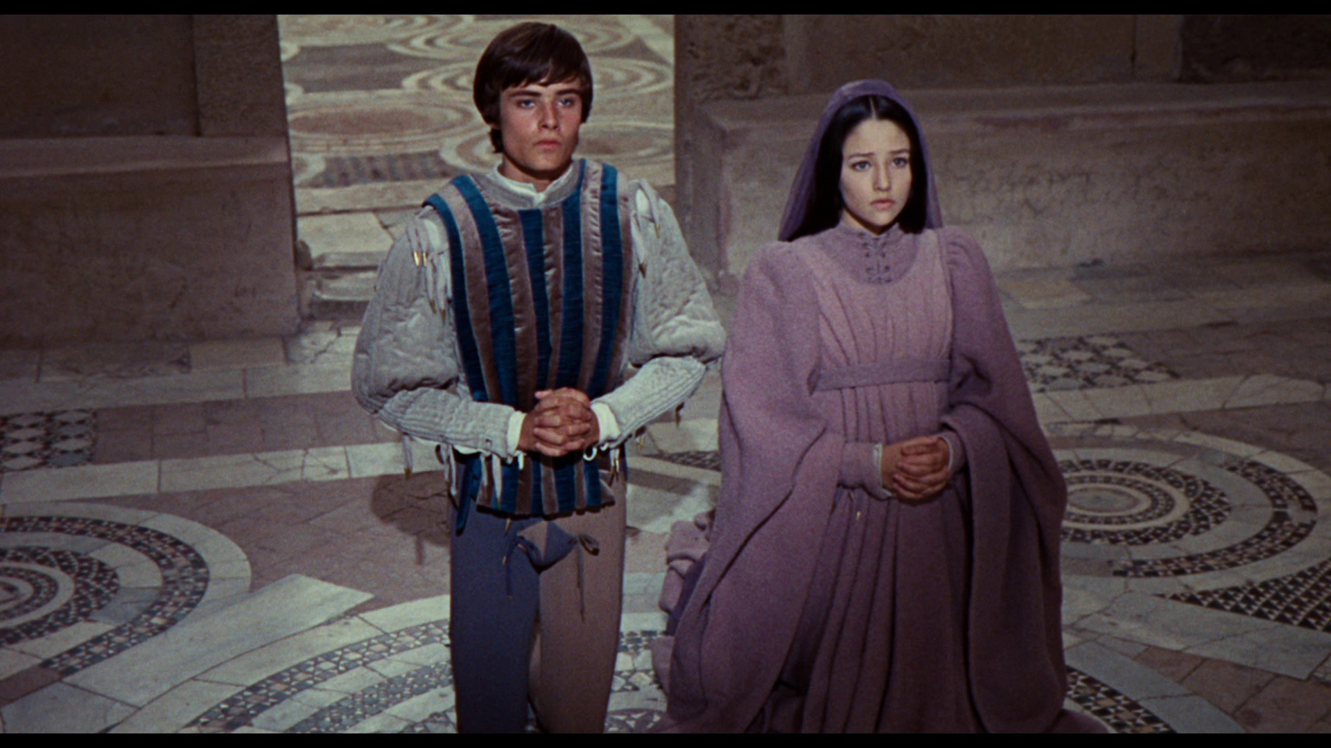 Screen capture from Romeo and Juliet
