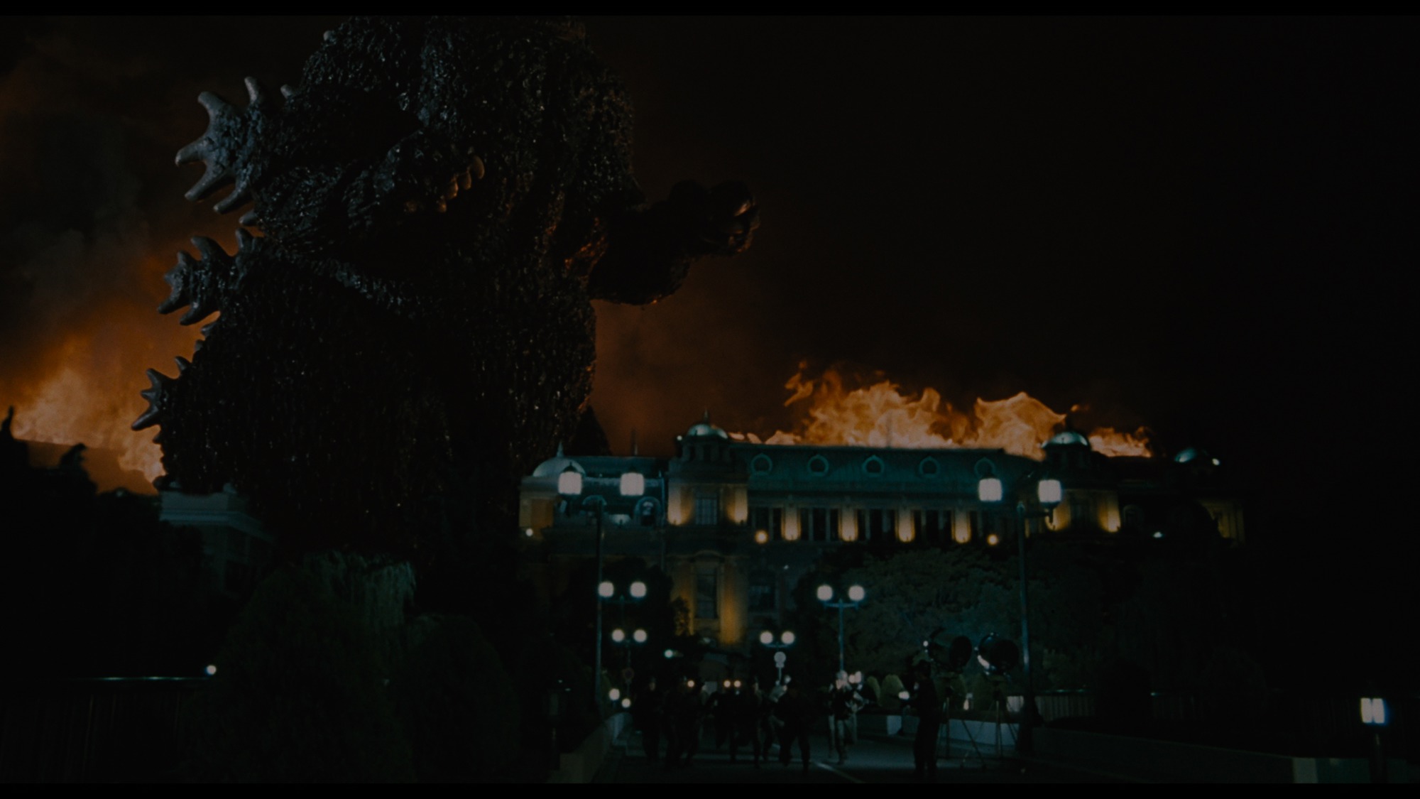 Screen capture from Godzilla vs. Biollante