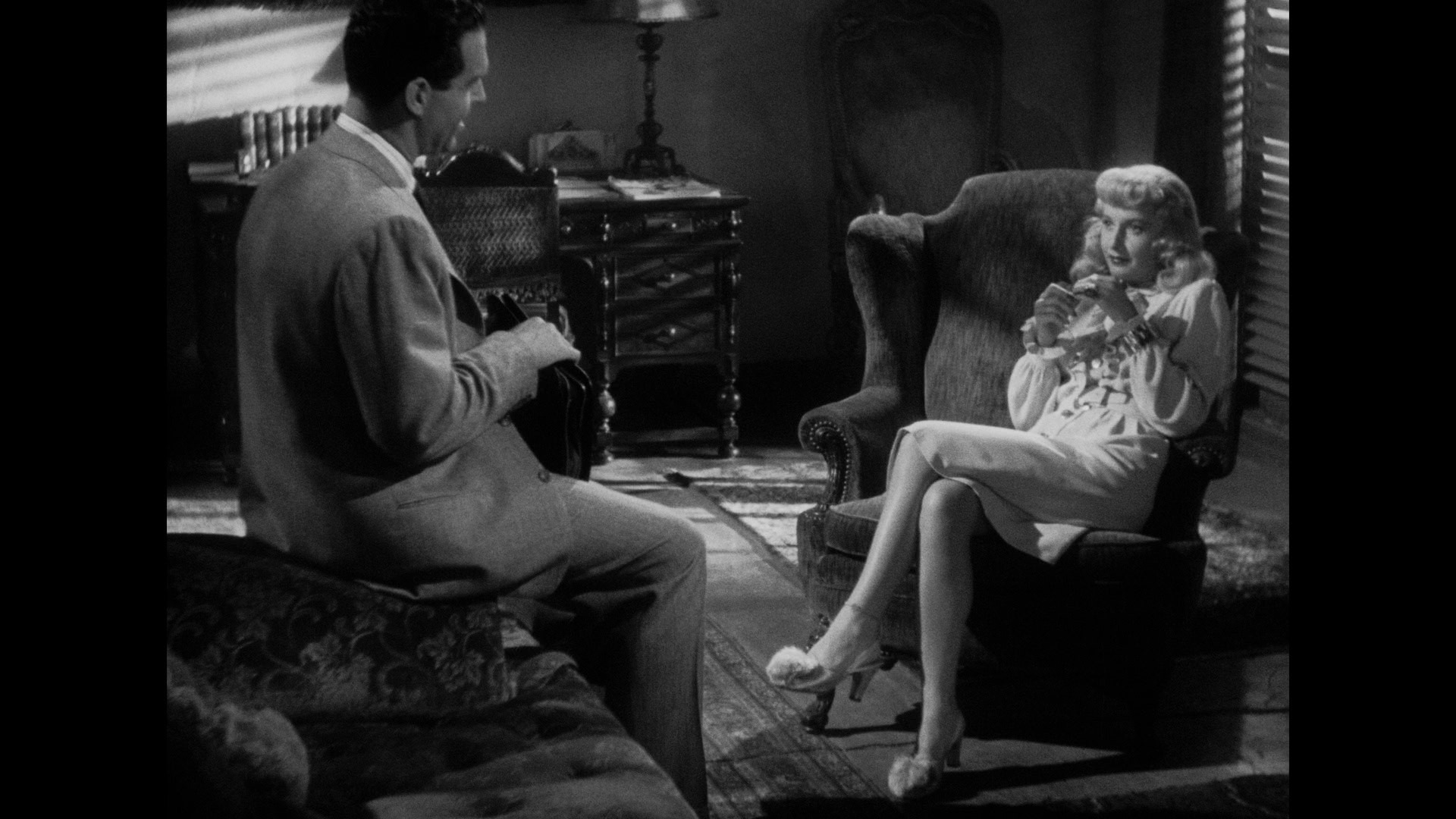 Screen capture from Double Indemnity