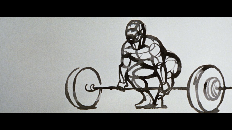 Screen capture from Tokyo Olympiad