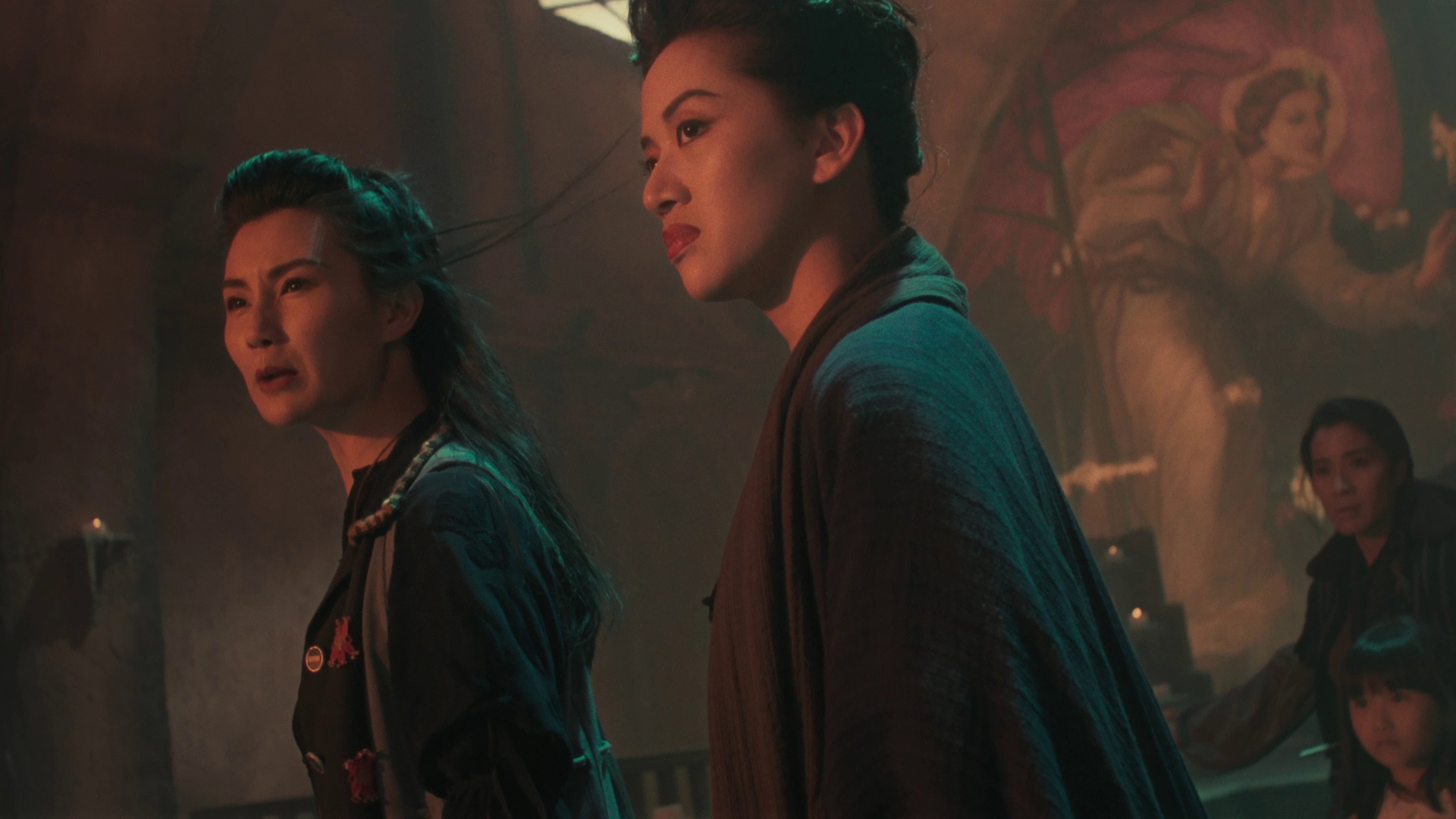 Screen capture from The Heroic Trio / Executioners