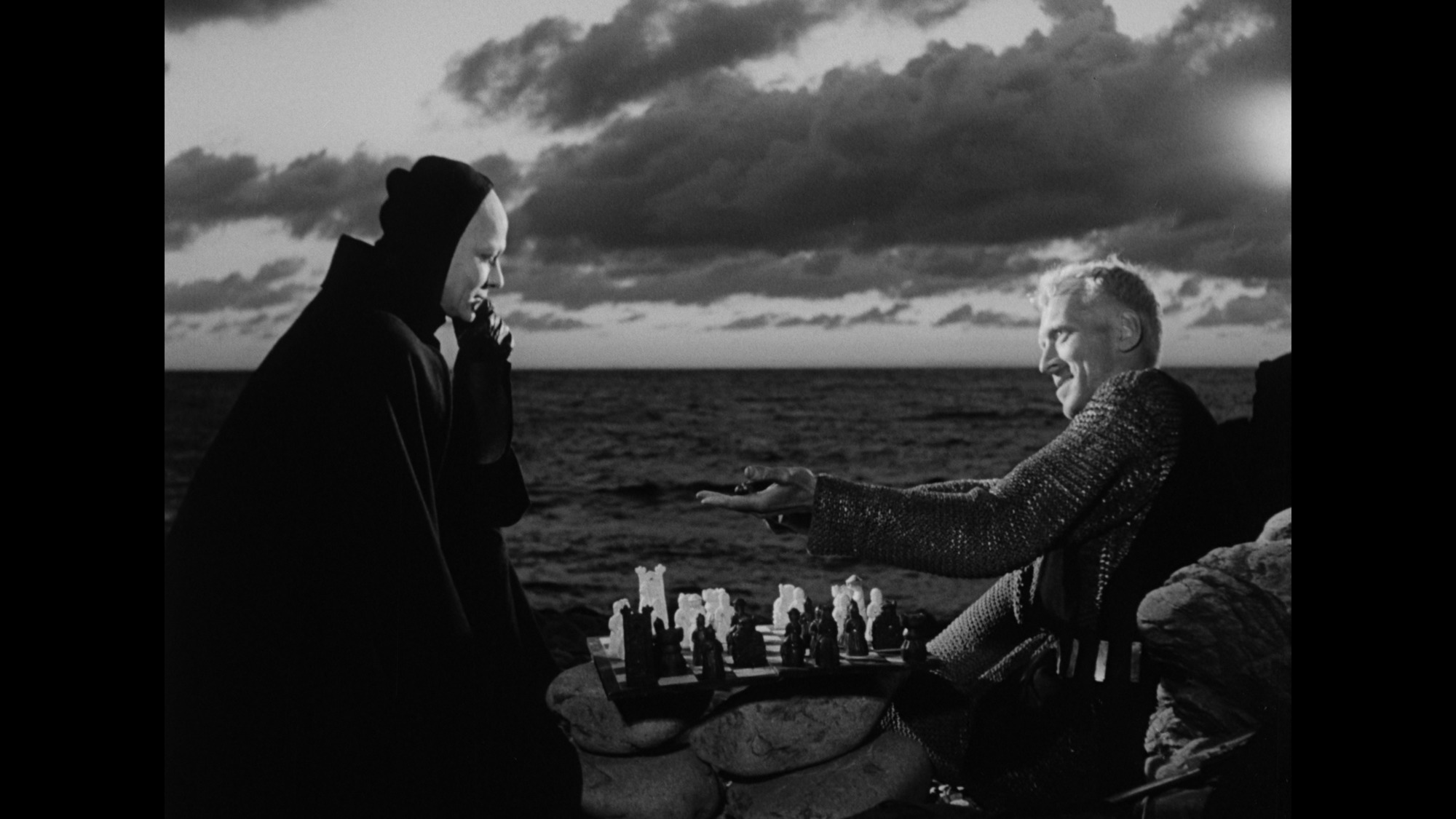 Screen capture from The Seventh Seal
