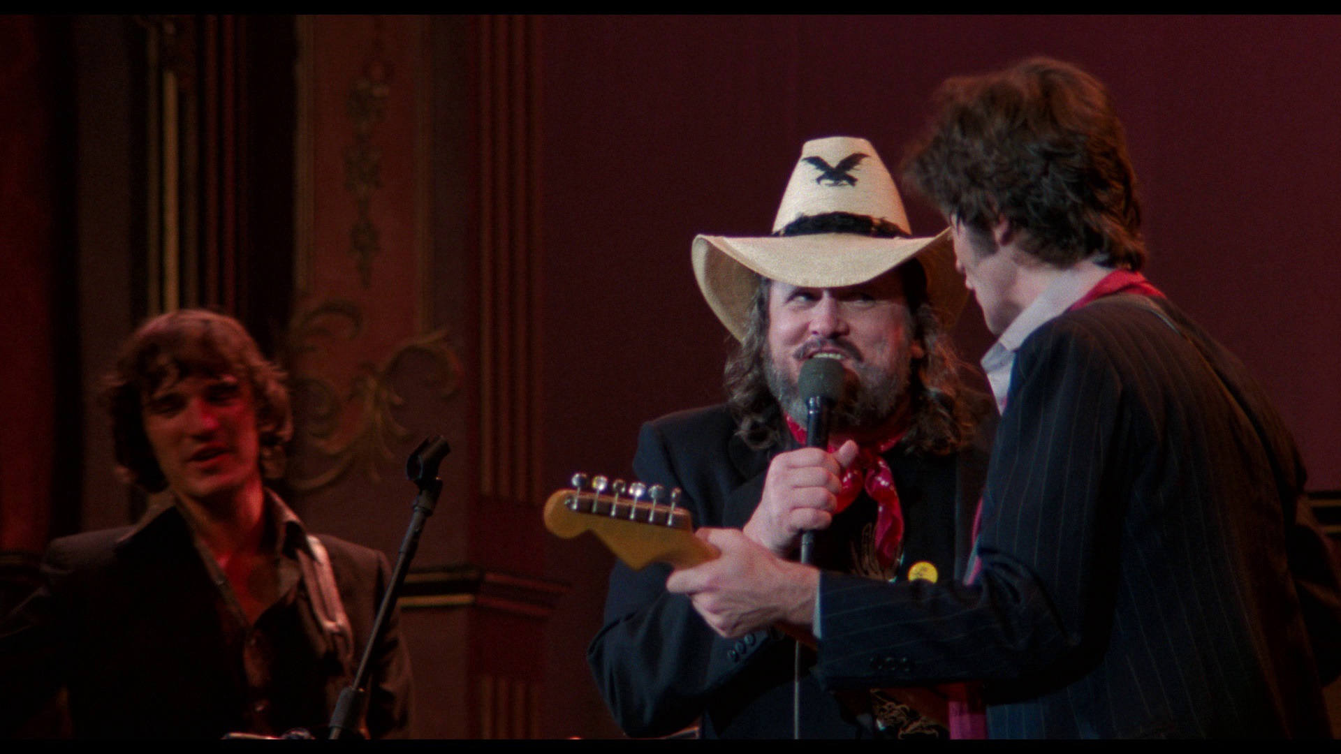 Screen capture from The Last Waltz